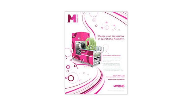 Mobius Single-use Magazine Advertisement