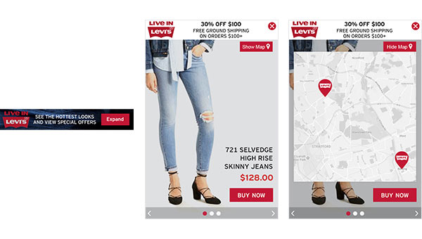 Levi Strauss Mobile e-Commerce