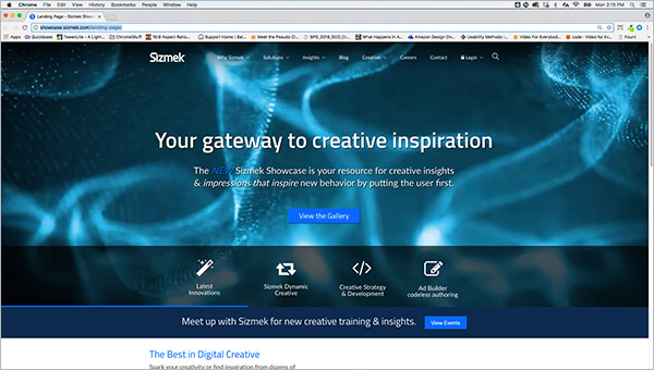 Creative Hub Homepage